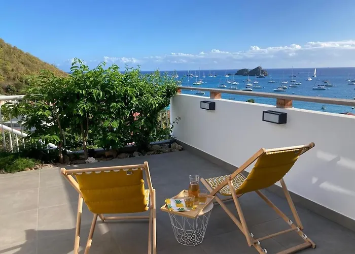 Villa Le Nid De Corossol Avec Vue Sur Mer